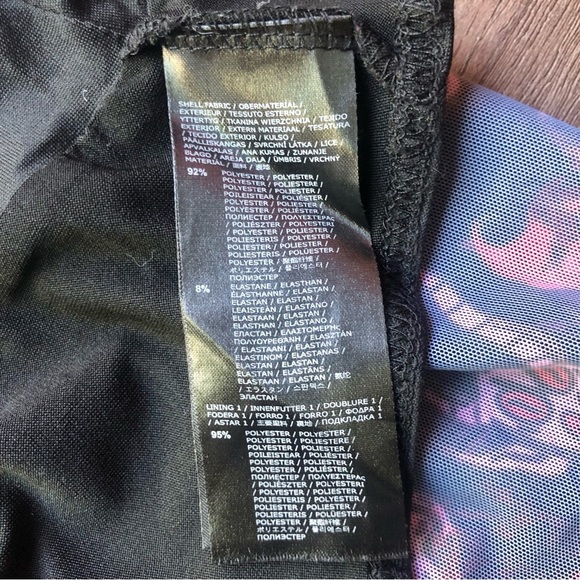 KILLSTAR Devilish Leggings Womens Size XXL Black Red Mesh Pants Witchy Goth Fun - Picture 12 of 12